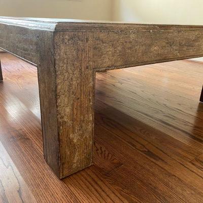 Large Custom-Made Coffee Table
