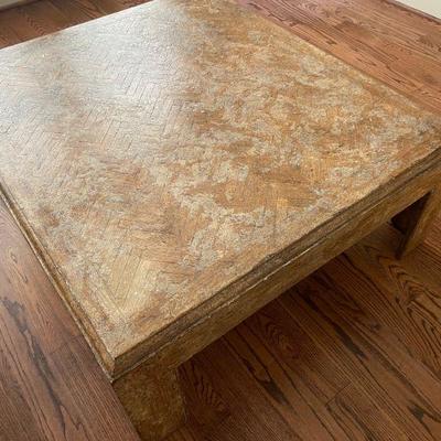 Large Custom-Made Coffee Table
