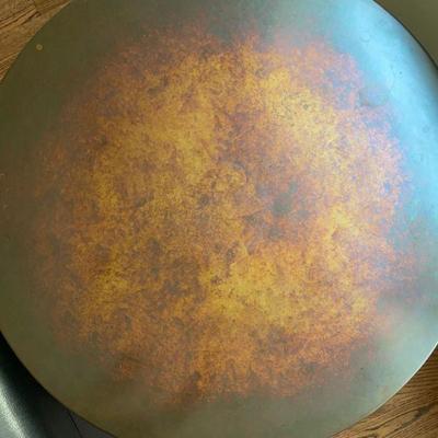 Large Copper-Top Crate&Barrel Side Table