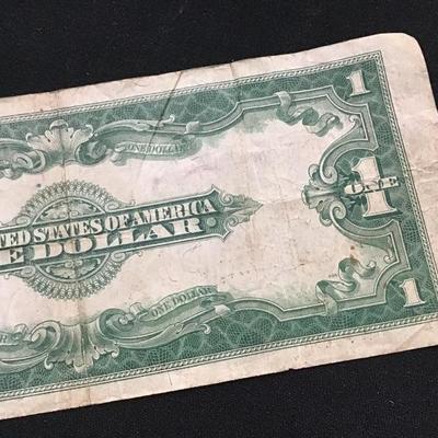 1923 series $1 One Dollar Silver Certificate Large Size Currency Note Bill U.S.