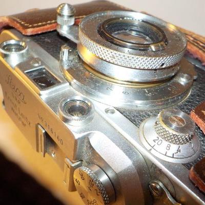 " Vintage Leica - D.R.P. Ernst Leitz Wetzlar / 35mm Camera".