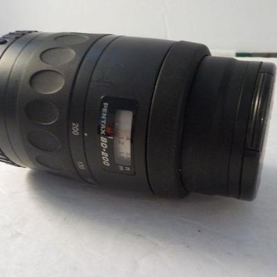 "Pentax Zoom Lens 80- 200 mm. super lens"