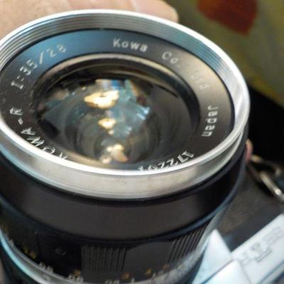 " Kowa 35 mm. SETR- ",  "KOWA -T Camera".