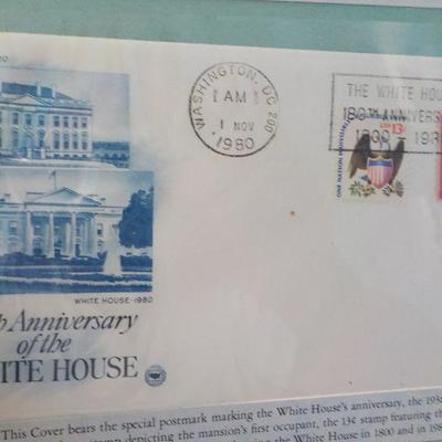 " 1980's Commenative Mint Stamps of our WHITE HOUSE USA"