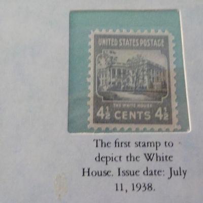 " 1980's Commenative Mint Stamps of our WHITE HOUSE USA"