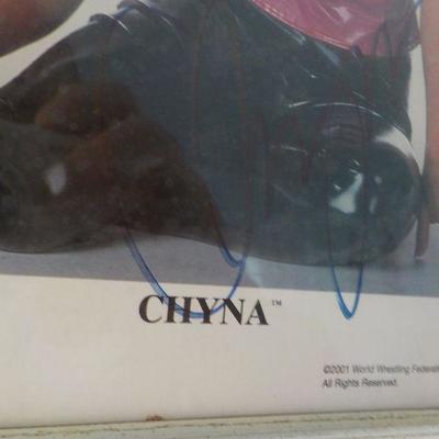" Pro Wrestler " :"CHYNA" Famous Lady pro wrestler.