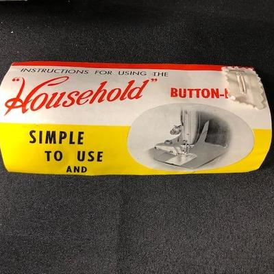 Vintage Household Buttonholer