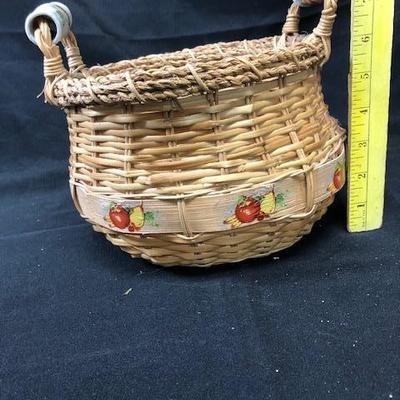 Double Handled Fruit Basket
