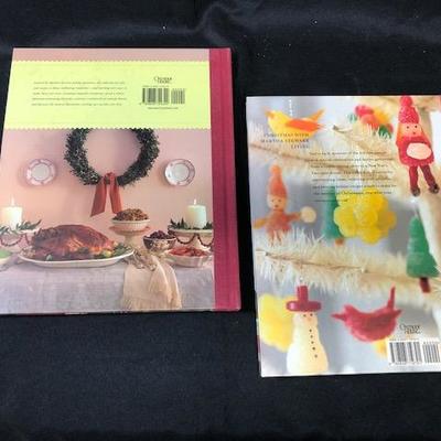 Pair of Martha Stewart Holiday Craft Project Books