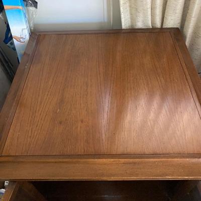 Square Vintage Side Table