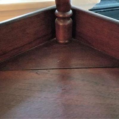 Lot #163  Antique Etagere or Curio Shelf