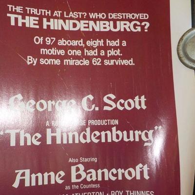 The Full size poster of The  Hindenburg Movie.