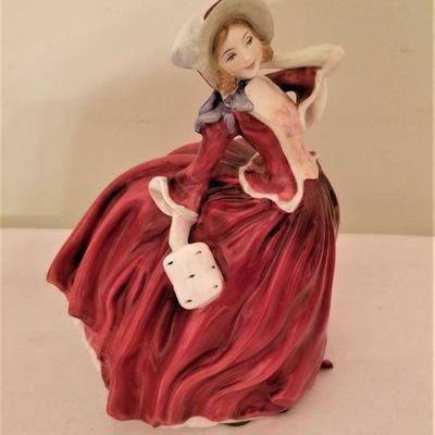 Lot #165  Royal Doulton Figurine - "Autumn Breezes"