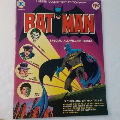 Limited Collectors edition of Batman comic series.