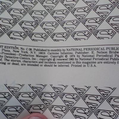 1 st. Edition of Action Comics Series.