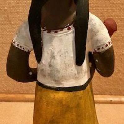 Mexican Ceramic Female Figure Candle Holder
