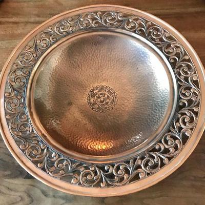 Oppenheim Decorative Copper Bowl