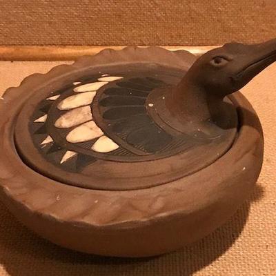 Duck Pottery Dish