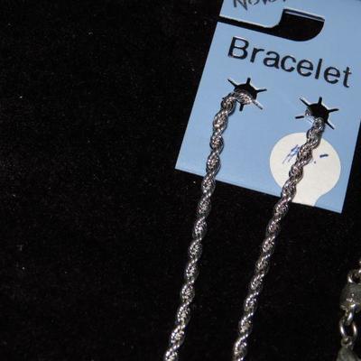 Silver tone Braclet Lot