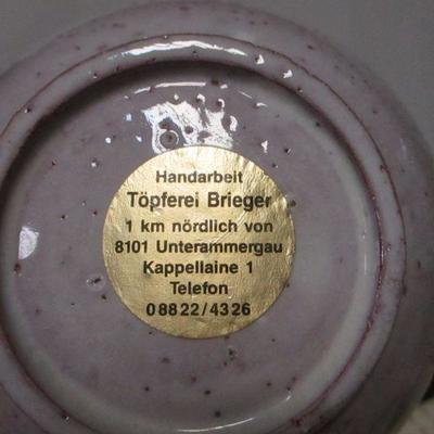 Lot 109 - Brieger Germany & Tom Ferguson Pottery 