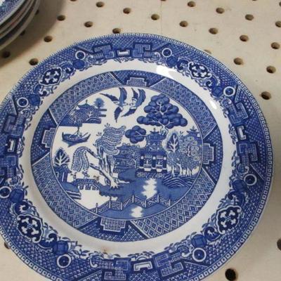 Lot 112 - Blue & White China - Johnson Brothers - Woods Ware 