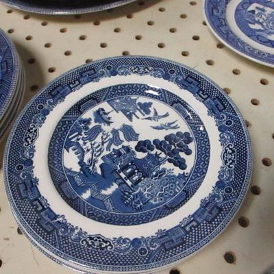 Lot 112 - Blue & White China - Johnson Brothers - Woods Ware 