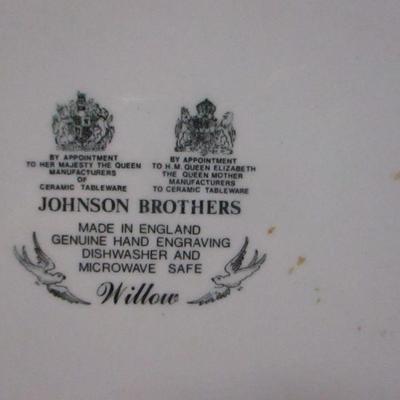 Lot 112 - Blue & White China - Johnson Brothers - Woods Ware 