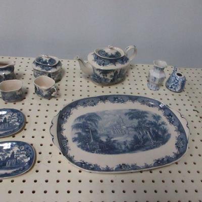 Lot 117 - Blue & White Madison Bay Company Chinaware
