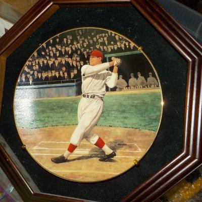 " Jimmie Foxx; The Beast"  Designer plate.