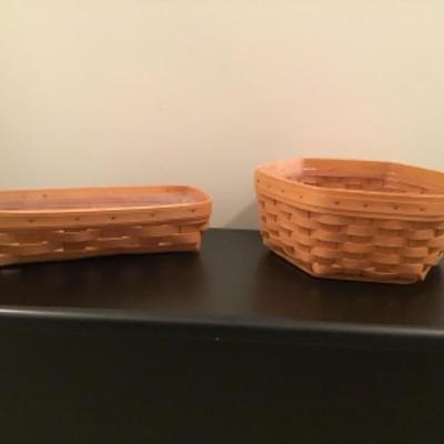 519: Set of Two Longaberger Baskets