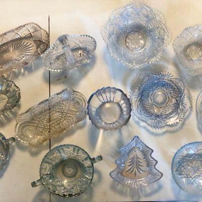 Miscellaneous Glass Tableware - 13 pieces
