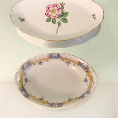 Two Serving Plates