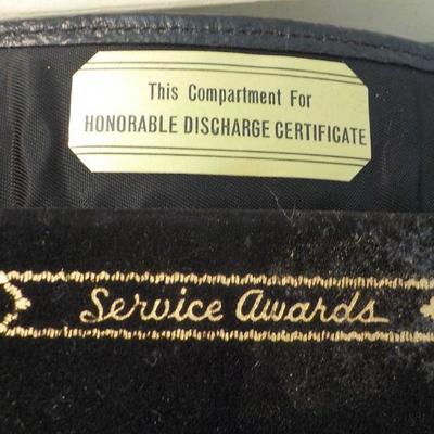 Leather holding case for WW2 service personnel.