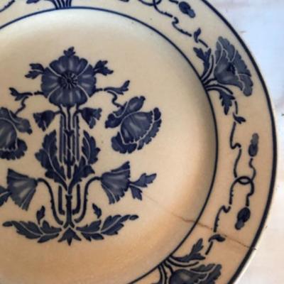 Lot #67 Pair of  Antique L Strauss & Son Plates 