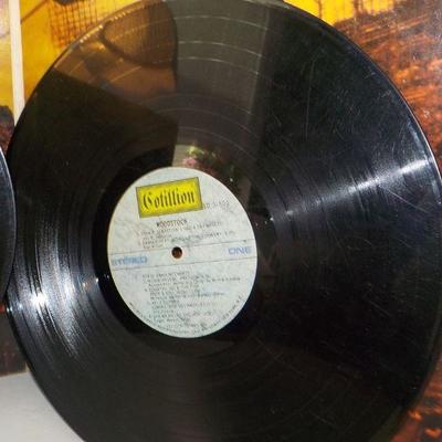 Original "Woodstock" -3 record LP and cover .