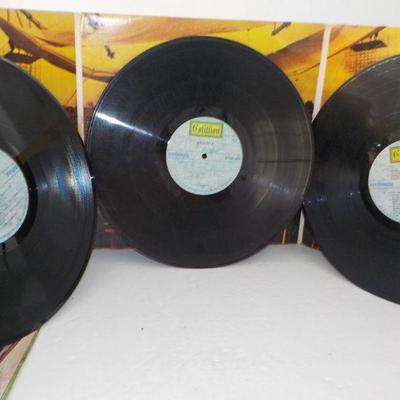 Original "Woodstock" -3 record LP and cover .