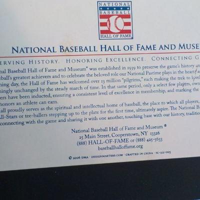 Model Baseball Hall of fame.