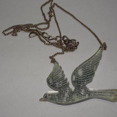 Mirrored Seagull Necklace 