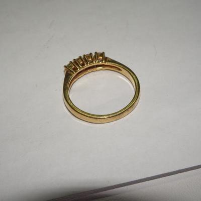 Gold Tone Ring 