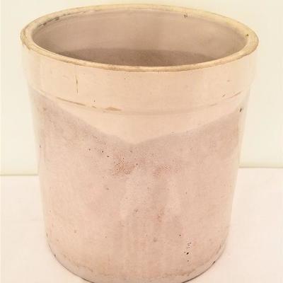 Lot #177  Great Vintage Louisville Pottery Crock #4 with Indian Head