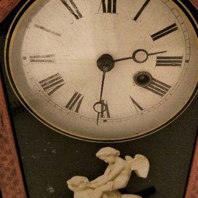 Lot #180  Antique Mantel Clock - Good looking