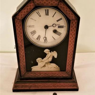 Lot #180  Antique Mantel Clock - Good looking