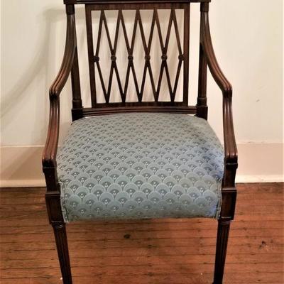 Lot #182  Antique Arm Chair