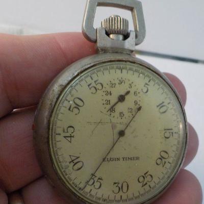 " Vintage High performance Aircraft Elgin stop watch.