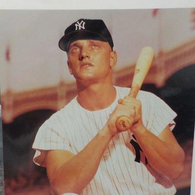 " 2 Professional made 8 x 10's Joe DiMaggio and Roger Maris".