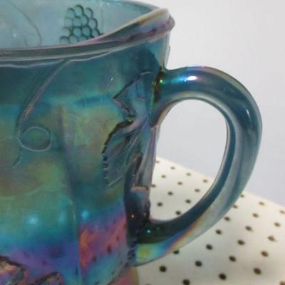Lot 146 - Multi Colored Glass Pitcher 