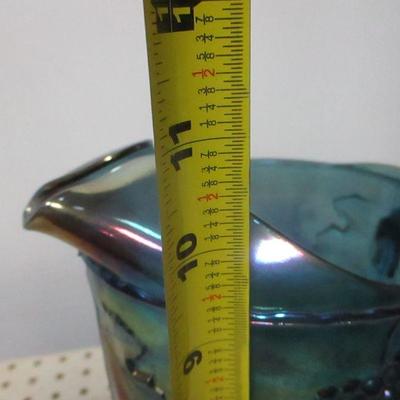 Lot 146 - Multi Colored Glass Pitcher 