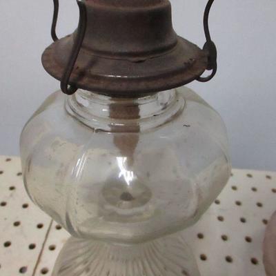 Lot 147 - Hurricane Lamps