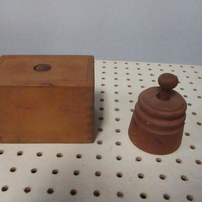 Lot 151 - Wooden Cookie Molds - Stamps