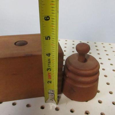 Lot 151 - Wooden Cookie Molds - Stamps